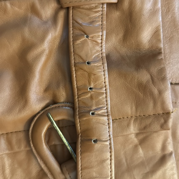 Vintage West Bay sport leathers pencil skirt - Picture 7 of 11